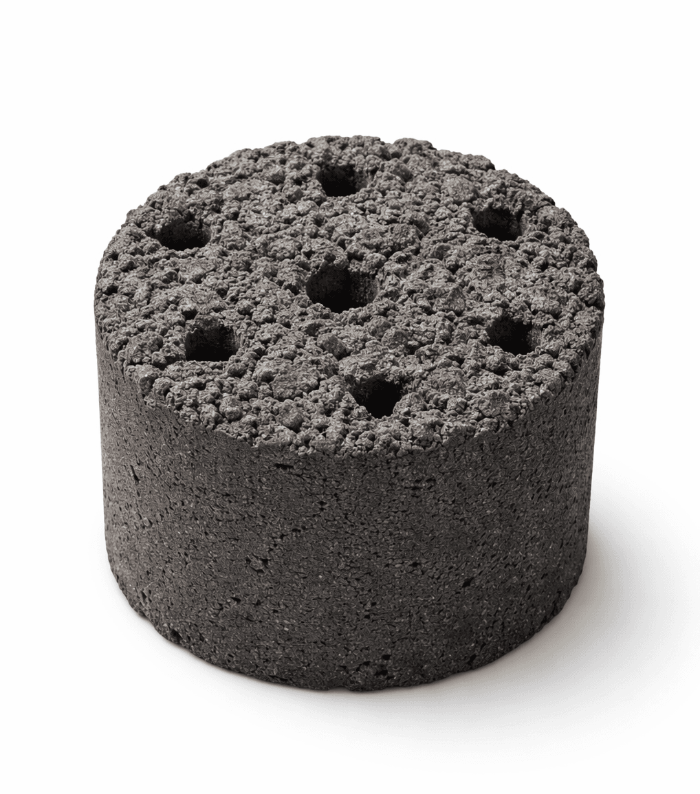 High-quality charcoal briquettes